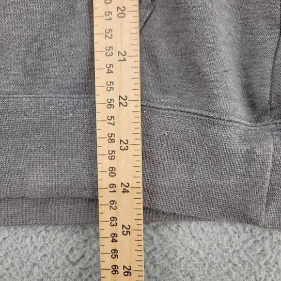 The North Face Hoodie Womens Small Gray Spellout Logo Jacket Outdoors Drawstring - Picture 11 of 11